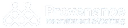 provenance staffing and recruiting logo horizontal for mobile